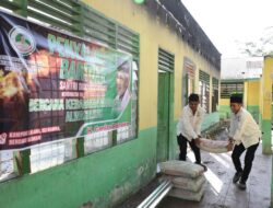 Santri Ganjar Salurkan Bantuan ke Sekolah Terdampak Kebakaran di Sergai