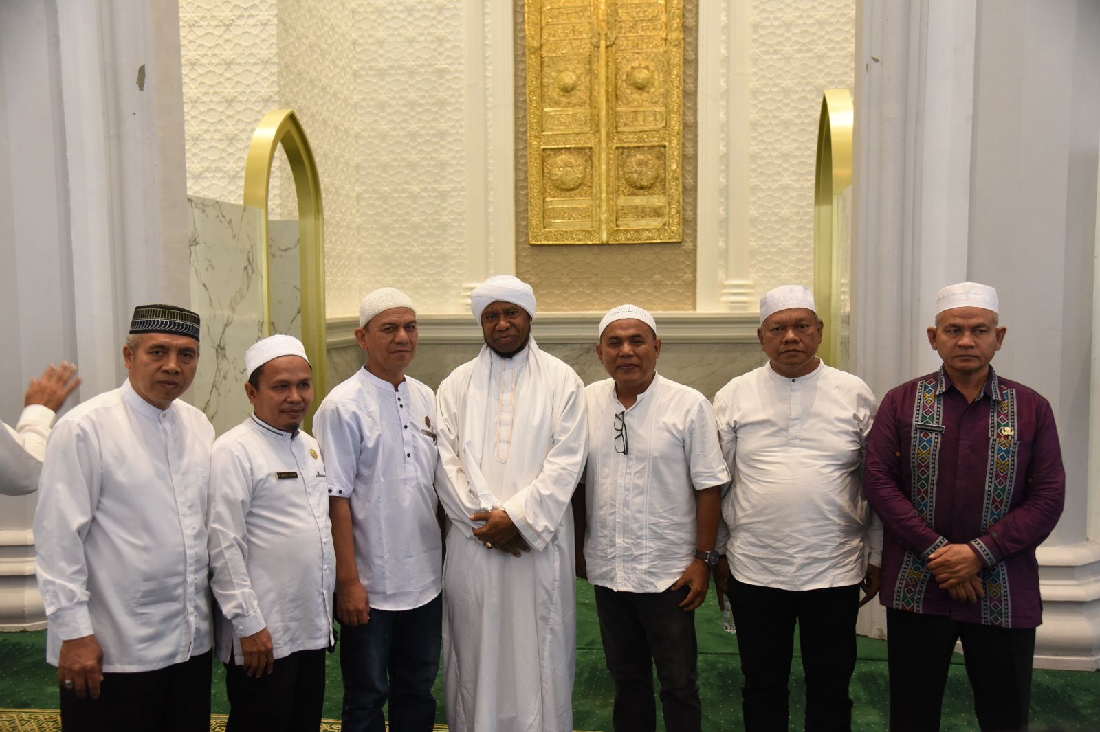 Teks poto: Ustadz Fadlan saat berkunjung ke Tapsel dalam rangka safari Muharram, Jumat (21/7).