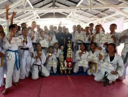 Toba Juara Umum Kejurda Karate Full Body Contact Piala Bupati Toba CUP II