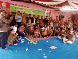 Rianto Dan Joko Hadiri Kenduri Suroan Dan Milad Pujakrsuma di Aek Songsongan