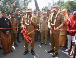 Bupati – Wabup Sergai Resmikan  Jalan Penghubung Empat Desa di Dolok Masihul