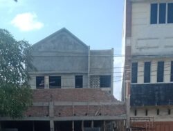 Bangunan Ruko Dua Unit Diduga Tidak Memiliki izin PBG