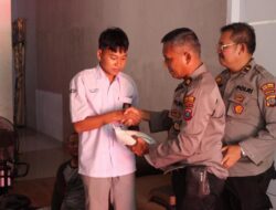  Polres Serdang Bedagai Santuni Korban Begal di Tj Beringin