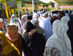 337 Jemaah Haji Asal Kota P.Sidimpuan Tiba di Kampung Halaman