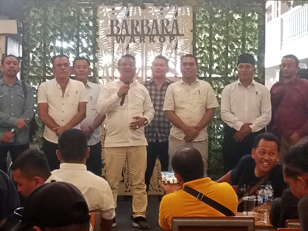 Kasat Res Polres Asahan bersama Kanit Res Polsek Se-Asahan. (Berita Sore/Paimin)