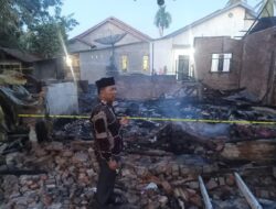 Dua Bocah Meninggal Akibat Rumah Terbakar Di Aceh Timur,