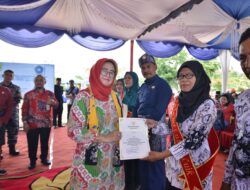 Tim Evaluasi TP PKK Provsu ke Batubara