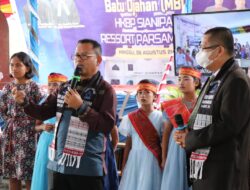 Bupati Toba Hadiri Pesta Pangompoion Gereja HKBP Sianipar Resort Parsambilan