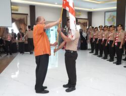 Syah Afandin Lepas Peserta Raimuna Nasional Pramuka Kwarcab Langkat