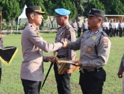 Enam Personil Polres Sergai  Terima Piagam Penghargaan