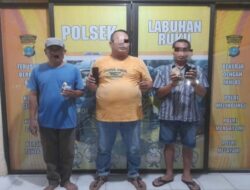 Polsek Lab Ruku Ringkus Penjudi Hongkong Nibung Hangus