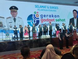 Pengurus Pusat Gerakan Gadget Sehat Indonesia Dilantik
