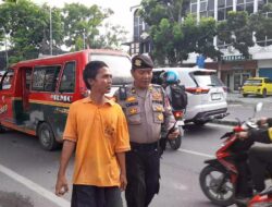 Enam Gepeng Resahkan Masyarakat Di Amankan Polsek Medan Baru