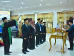 Komisioner Baitul Mal Aceh Tamiang Dilantik