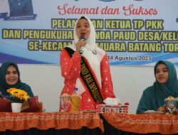 Rosalina Ajak Kader PKK dan Bunda PAUD Kompak Majukan Desa