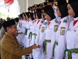 Wakil Bupati Sergai Kukuhkan 33 Paskibra HUT Kemerdekaan ke-78 RI.