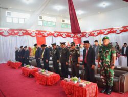 Walikota Padangsidimpuan Dengan Forkopimda Dengarkan Pidato Kenegaraan Presiden RI