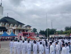 Upacara HUT RI Ke-78 Di  Panyabungan, 2 Pelajar Pingsan