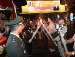 Wali Kota Bersama Forkopimda Lepas Pawai Obor