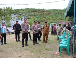 Kapolres Madina Monitoring  Pilkades Di Pantai Barat