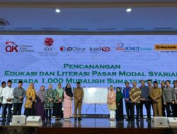 Pasar Modal Edukasi Literasi  1.000 Mubaligh Sumut dan ASN Langsa