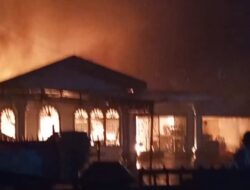 Saat Pesta Ngunduh Mantu, Rumah Mantan Anggota DPRD Langkat Terbakar