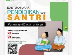 BMA Buka Bantuan Dana Pendidikan Santri, Pendaftaran Secara Online
