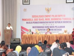 Pemkab Sergai – MPR RI Kolaborasi Sosialisasikan Empat Pilar Kepada Guru