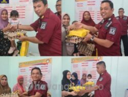 Peringati Hari Kemenkumham RI Ke-78, Kalapas Kelas IIA Beri Asupan Gizi