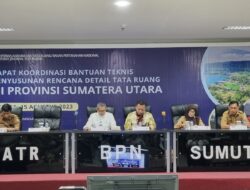 Wali Kota Siantar – OPD Hadiri Rakor Bantuan Teknis Penyusunan RDTR di Kantor ATR/BPN Sumut