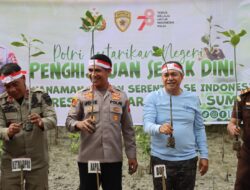 Forkopimda Batu Bara Tanam 1000 Pohon Bakau