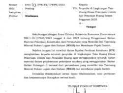 PUPR Madina Keluarkan Imbauan Penggunaan Material Galian C Berizin