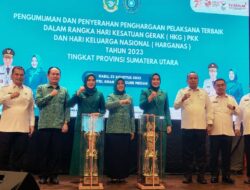 TP PKK Tapsel Raih Juara Umum Atas Penghargaan Terbanyak