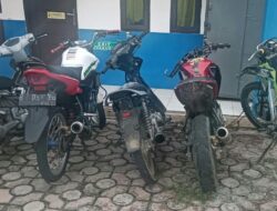  Sat Lantas Polres P.Siantar Gunakan Tilang Manual Amankan 5 Sepeda Motor