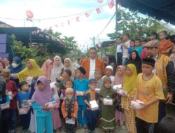 Bacaleg Partai HANURA Dapil Batubara 3 Santuni Anak Yatim