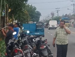 Kades SM Diski Tutup Tempat Tumpukan Sampah Liar