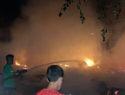 Satu Unit Rumah Di Aceh Timur Ludes Terbakar