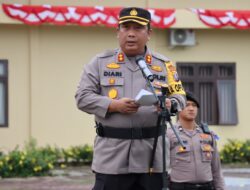 Polres Palas Gelar Apel Operasi Zebra Toba 2023