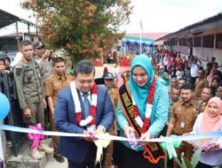 Bupati Tapsel Bersama Bunda PAUD Resmikan TK Negeri Pembina 1 Sipirok