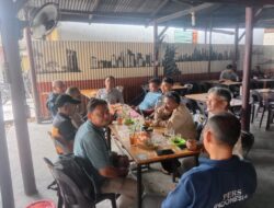 Humas Polres Aceh Tamiang Ngopi Bersama Wartawan