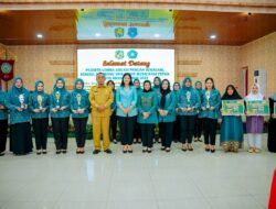 Ketua TP PKK Kota Medan Tinjau Lomba Kreasi B2SA
