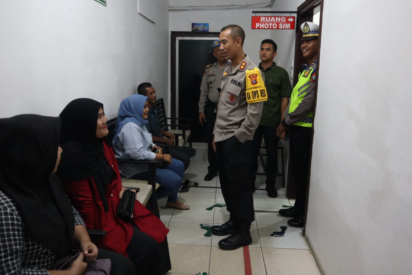 Kapolres Sergai Sidak Ruangan Pelayanan Masyarakat.