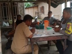 Kapolsek Teluk Mengkudu Sambangi Masyarakat di Berbagai Warung.