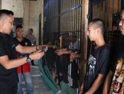 Kapolres Sergai Beri Motivasi dan Hiburan Tahanan di RTP