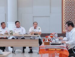 Bupati Zahir Temu Ramah dengan Pj Gubsu