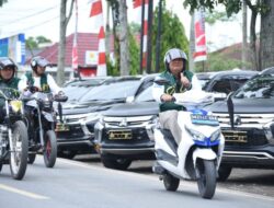 Wali Kota Padangsidimpuan Uji Coba Sepeda Motor Listrik
