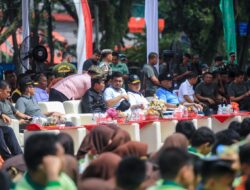 Bobby Nasution Dampingi Panglima TNI Lepas Tim The Rising Tide 2023