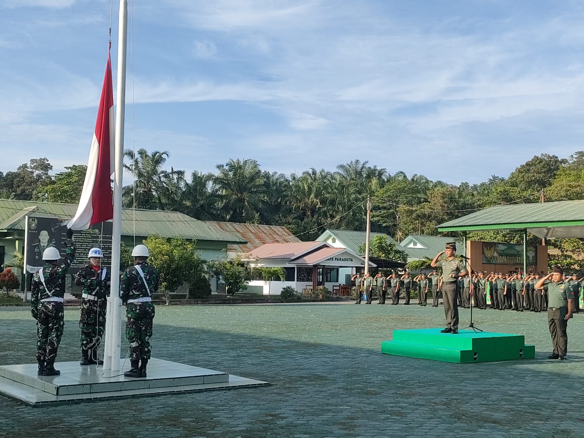 Dandim Aceh Tamiang Ingatkan Prajurit Harus Selalu Bermanfaat Untuk Masyarakat