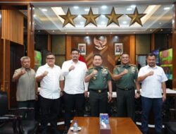 Bobby Dapat Dukungan Penuh KSAD Untuk Normalisasi Sungai Deli