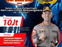 Polres Sergai Gelar Turnament E-sport dalam Rangka Hari Lalulintas ke 68